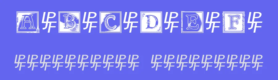Shrewsbury Initials by Paul Lloyd — Decorative Font — thumbnail 3