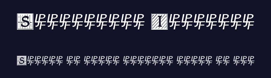 Shrewsbury Initials by Paul Lloyd — Decorative Font — thumbnail 2