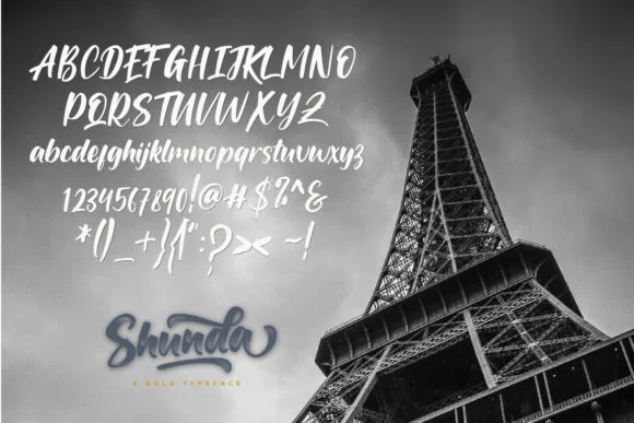 Shunda Font by Debut Studio — Script Handwritten Font — thumbnail 4