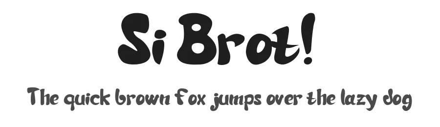 Si Brot!