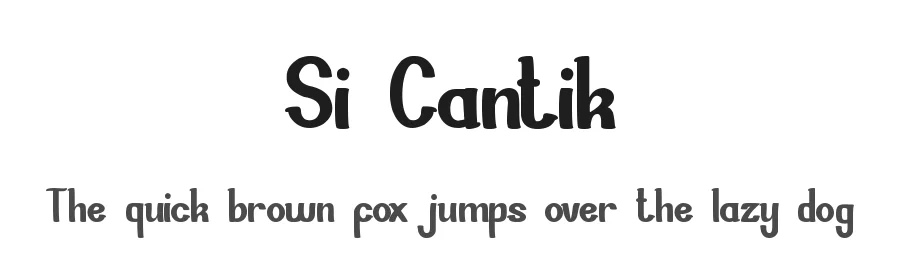 Si Cantik