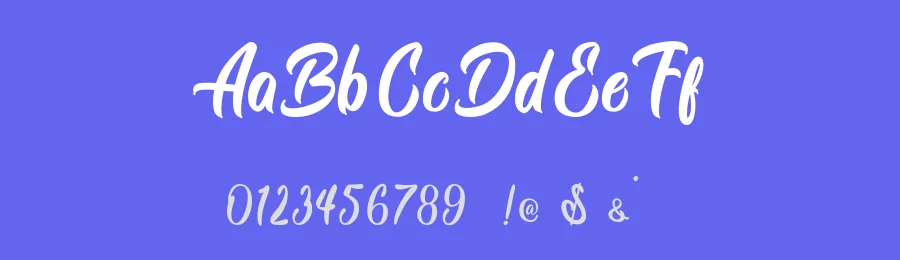Siam Giants by Typhoon Type - Suthi Srisopha — Script Handwritten Font — thumbnail 3