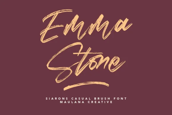 Siarons Font by Maulana Creative — Script Handwritten Font — thumbnail 3