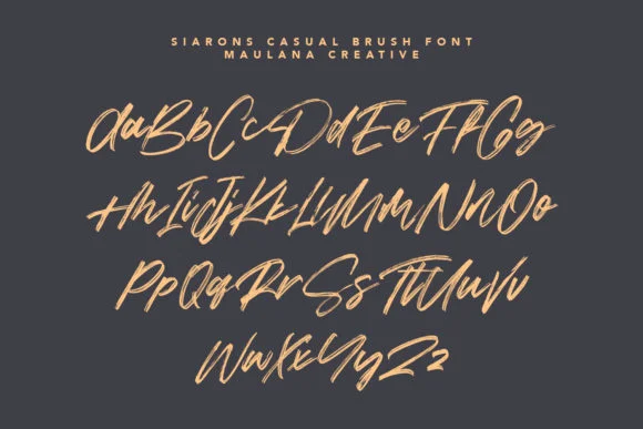 Siarons Font by Maulana Creative — Script Handwritten Font — thumbnail 7