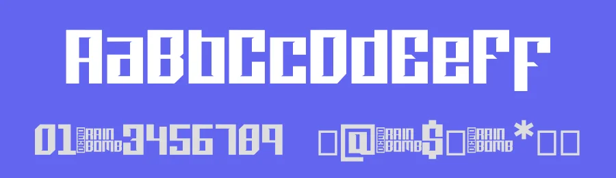 Sidefont by Rainbomb Studio — Display Font — thumbnail 3