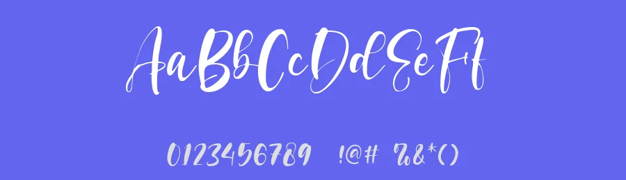 Sidney & Claire by olivetype — Script Handwritten Font — thumbnail 3