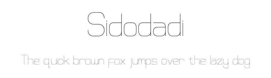 Sidodadi by Indhani — Sans Serif Font