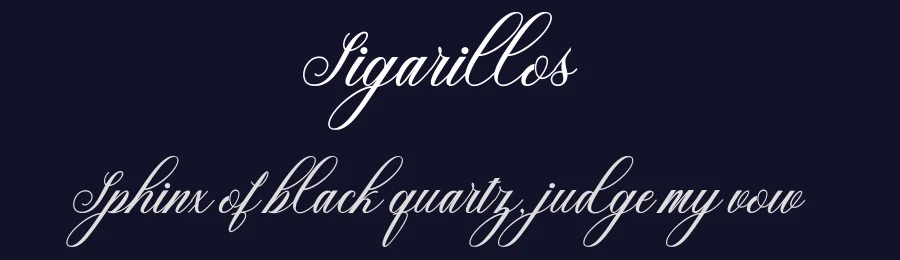 Sigarillos by Danti — Script Handwritten Font — thumbnail 2