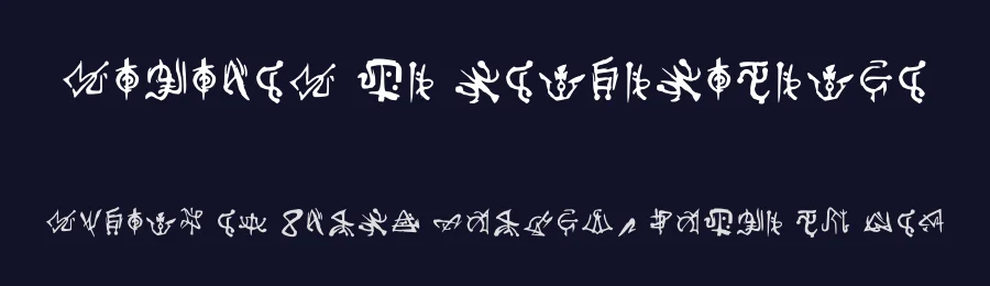 Sigilos de Conhecimento by zipoi — Dingbats Font — thumbnail 2
