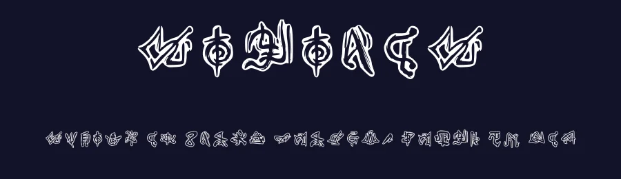 Sigilos by Omega Groundon — Dingbats Font — thumbnail 2