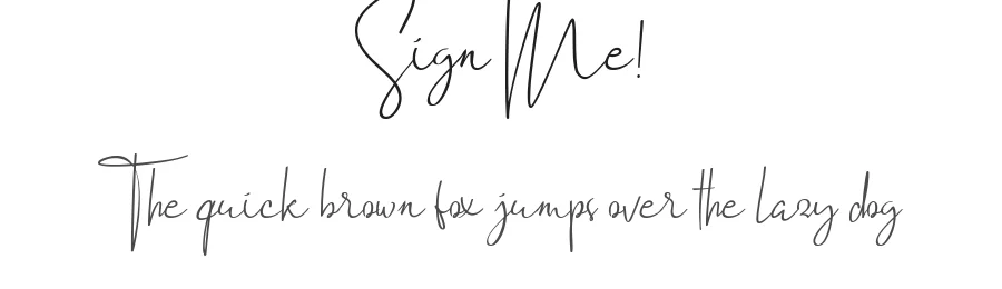 Sign Me!