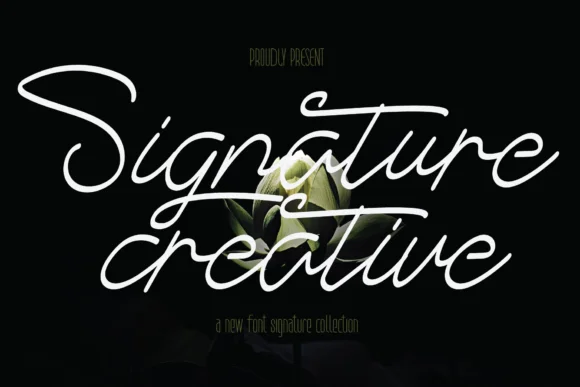 Signature Creative Font by handwrittenwanda by handwrittenwanda — Script Handwritten Font