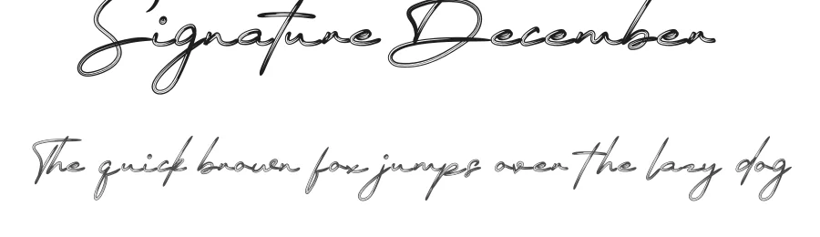 Signature December