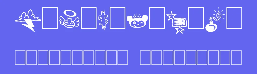 Signz by imagex — Dingbats Font — thumbnail 3