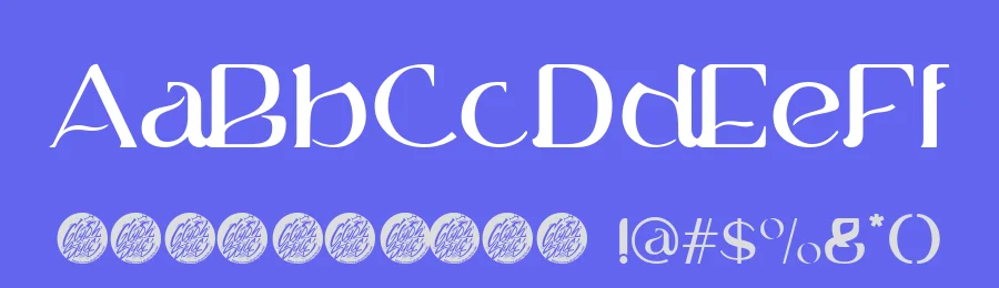 Sigokae by Glyphstyle — Decorative Font — thumbnail 3
