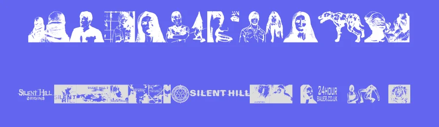 Silent Hill Nightmares by xstreamed.tv — Dingbats Font — thumbnail 3