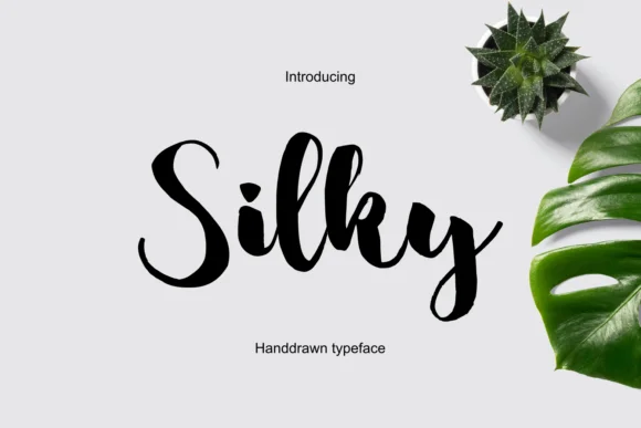 Silky Font by Infontree — Script Handwritten Font
