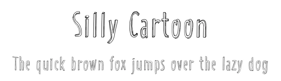 Silly Cartoon by Galdino Otten Fonts — Decorative Font