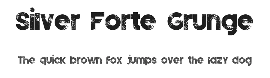 Silver Forte Grunge