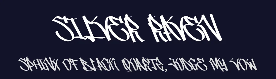 Silver Raven by Ferry Ardana Putra — Script Handwritten Font — thumbnail 2