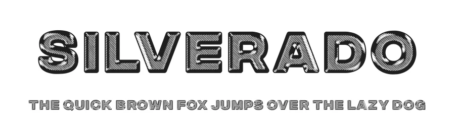 Silverado by Billy Argel Fonts ® — Decorative Font