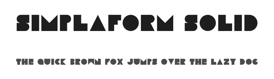 Simplaform Solid