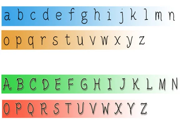 Simple Handwriting Font by ishop by ishop — Script Handwritten Font — thumbnail 3