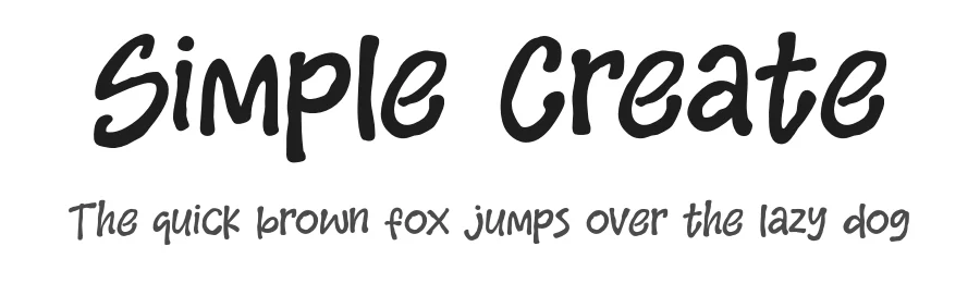Simple Create