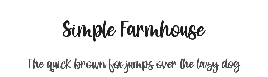 Simple Farmhouse