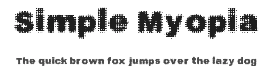 Simple Myopia