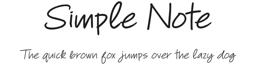 Simple Note