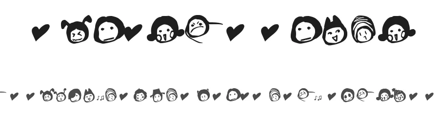 Simplesymbol by Poemhaiku — Dingbats Font