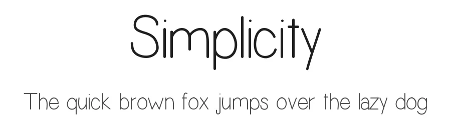 Simplicity