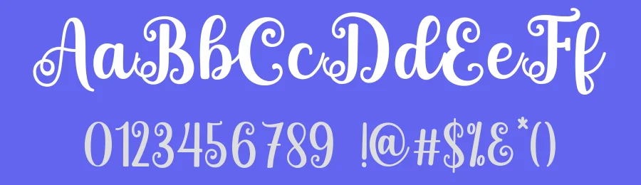 Simply Blessed by Manjali Studio — Script Handwritten Font — thumbnail 3