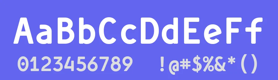 Simply Mono by Wojciech Kalinowski — Sans Serif Font — thumbnail 3