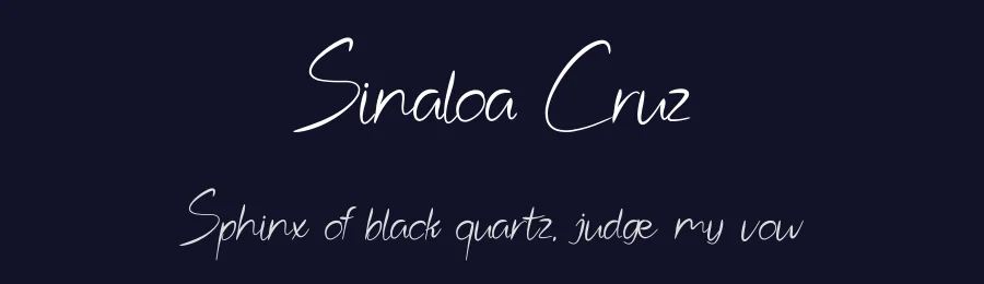Sinaloa Cruz by setyaisiam _type — Script Handwritten Font — thumbnail 2