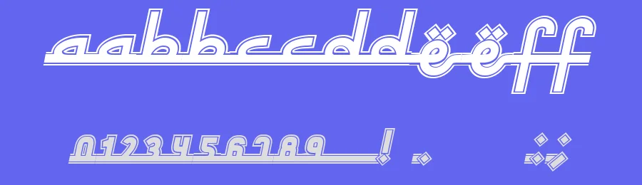 Sinbad the Sailor by Vladimir Nikolic — Decorative Font — thumbnail 3