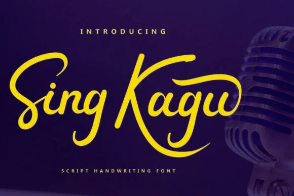 Sing Kagu Font by himmahdesign — Script Handwritten Font