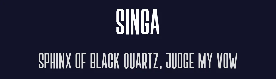Singa by Linecreative — Sans Serif Font — thumbnail 2
