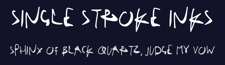 Single Stroke Inks by Hawtpixel — Script Handwritten Font — thumbnail 2