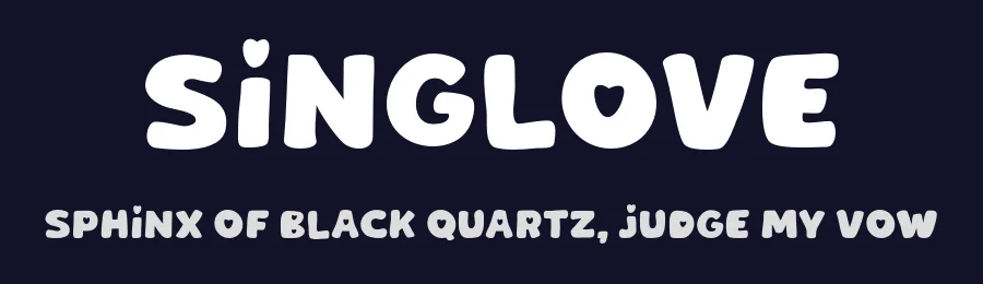 Singlove by MJType — Decorative Font — thumbnail 2
