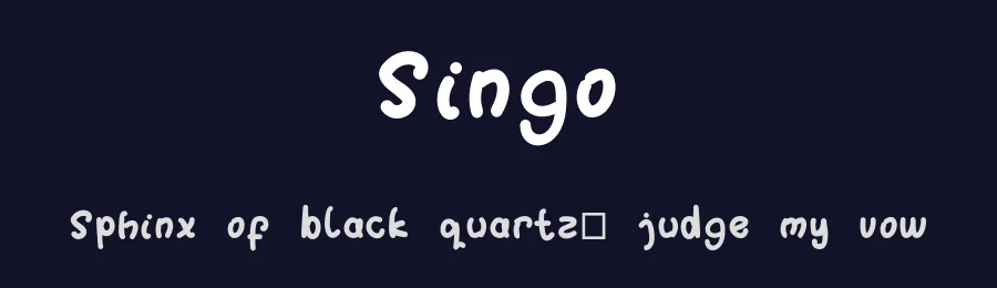 Singo by SSI.Scraps — Script Handwritten Font — thumbnail 2