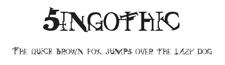 Singothic by Kiwi Media — Decorative Font