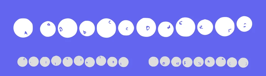 Sink Holes by FancyFrenzy — Decorative Font — thumbnail 3