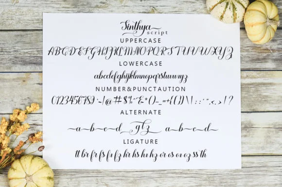 Sinthya Font by Black Studio by Black Studio — Script Handwritten Font — thumbnail 5