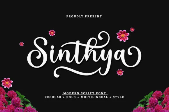 Sinthya Font by bungreja123 by bungreja123 — Script Handwritten Font