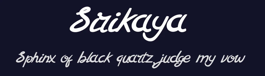 Sirikaya by UI Creative — Script Handwritten Font — thumbnail 2