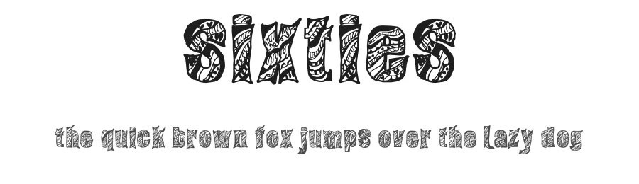 Sixties by Cloutierfontes β Decorative Font