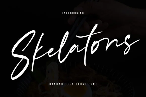 Skelatons Font by Maulana Creative — Script Handwritten Font