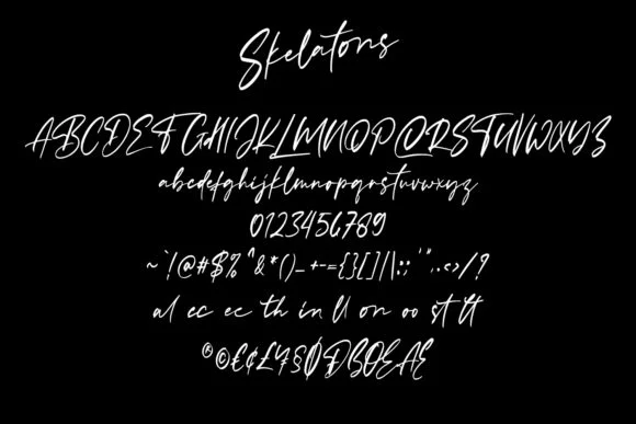 Skelatons Font by Maulana Creative — Script Handwritten Font — thumbnail 4
